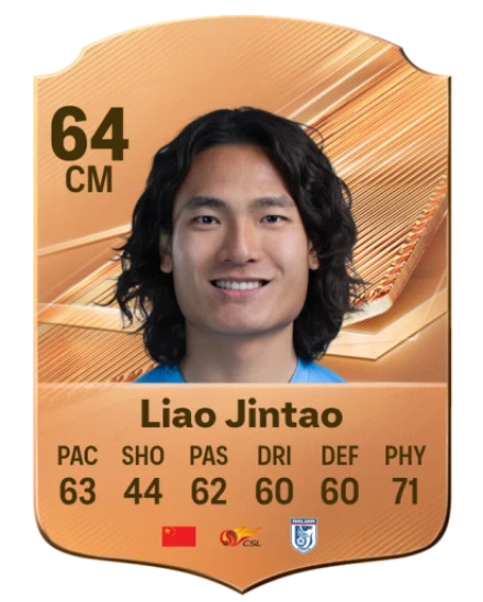 Liao Jintao 64 Common CM FC 26 card