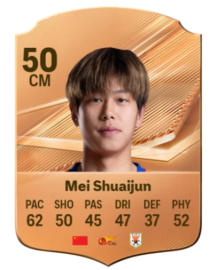 Mei Shuaijun 50 Bronze CM FC 27 card