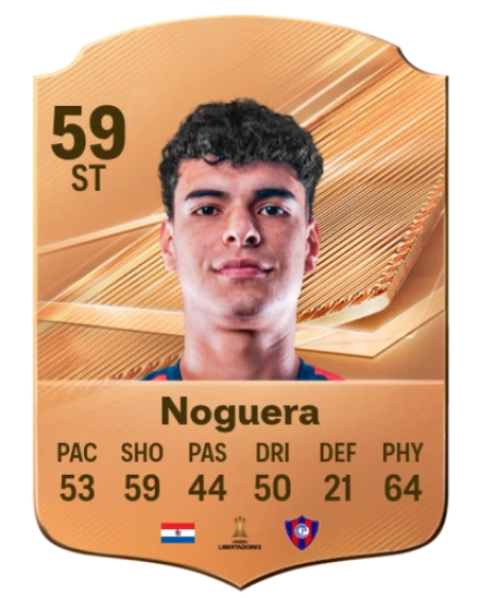 Noguera 59 Bronze ST FC 27 card