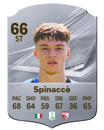 Spinaccè 66 Silver ST FC 27 card