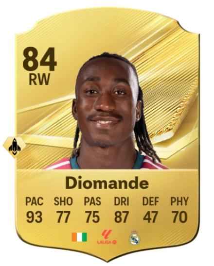 Diomande 84 Common RW FC 26 card