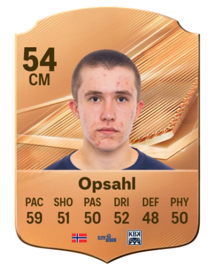 Opsahl 54 Bronze CM FC 27 card