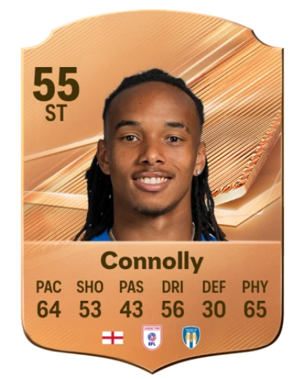 Connolly 55 Bronze ST FC 27 card