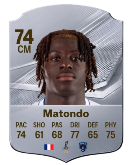 Matondo 74 Common CM FC 26 card