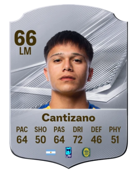 Cantizano 66 Silver LM FC 27 card
