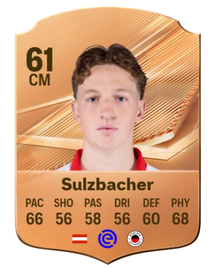 Sulzbacher 61 Bronze CM FC 27 card