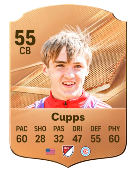 Cupps 55 Bronze CB FC 27 card
