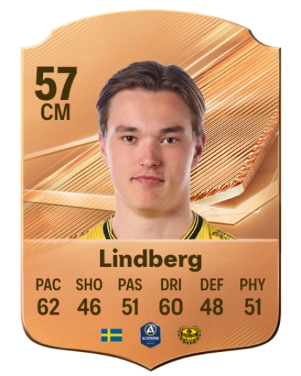 Lindberg 57 Bronze CM FC 27 card