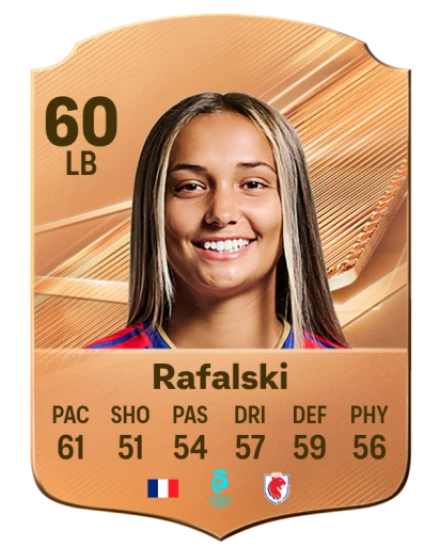Rafalski 60 Bronze LB FC 27 card