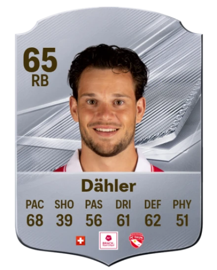 Dähler 65 Common RB FC 26 card