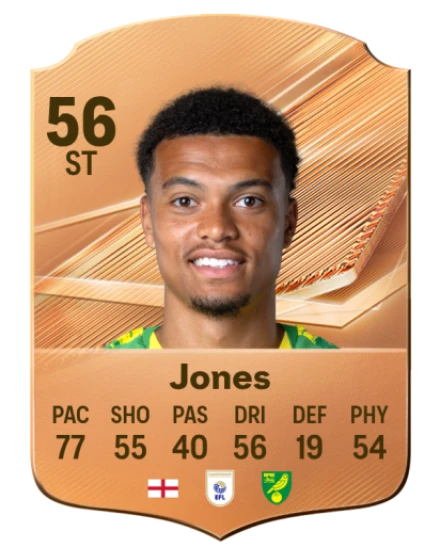 Jones 56 Rare ST FC 26 card