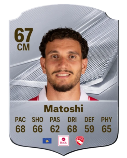 Matoshi 67 Rare CM FC 26 card