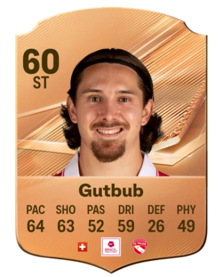 Gutbub 60 Bronze ST FC 27 card