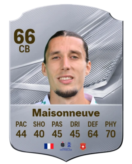 Maisonneuve 66 Common CB FC 26 card