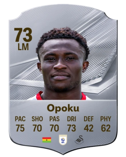 Opoku 73 Common LM FC 26 card