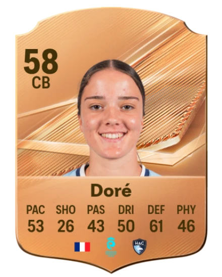 Doré 58 Bronze CB FC 27 card