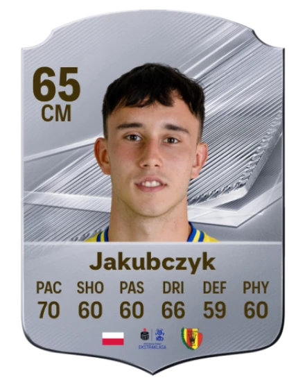 Jakubczyk 65 Common CM FC 26 card
