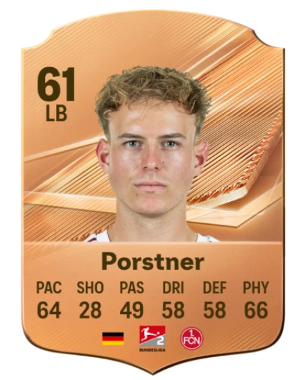 Porstner 61 Common LB FC 26 card