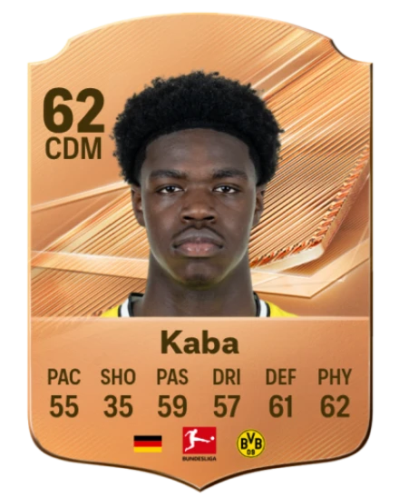 Kaba 62 Bronze CDM FC 27 card