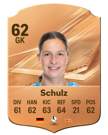 Schulz 62 Bronze GK FC 27 card