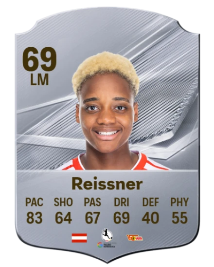 Reissner 69 Silver LM FC 27 card