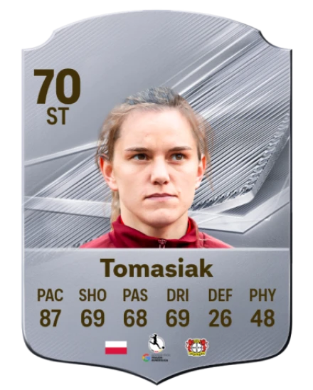 Tomasiak 70 Silver ST FC 27 card