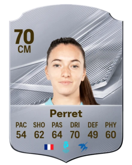 Perret 70 Silver CM FC 27 card