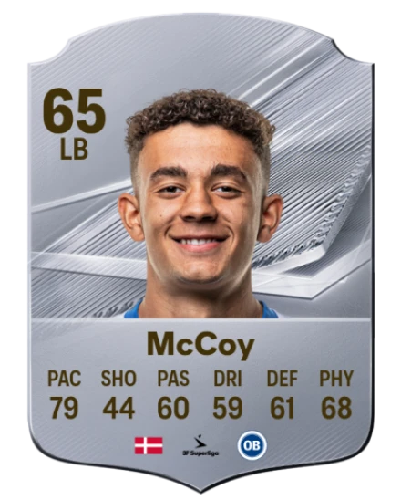 McCoy 65 Silver LB FC 27 card