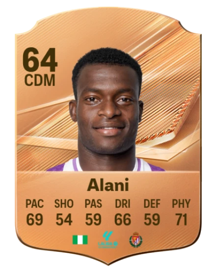 Alani 64 Bronze CDM FC 27 card