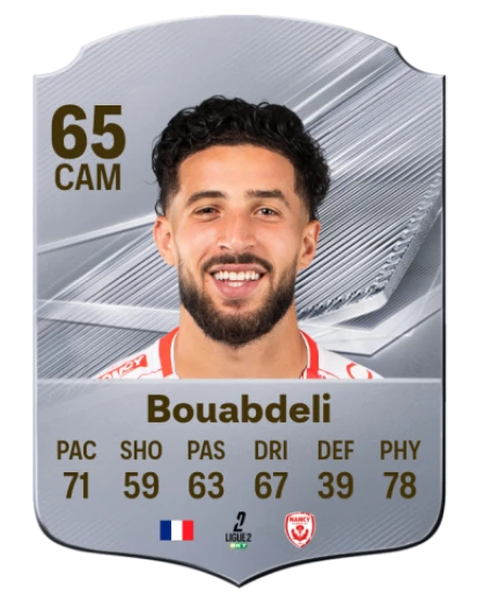 Bouabdeli 65 Common CAM FC 26 card