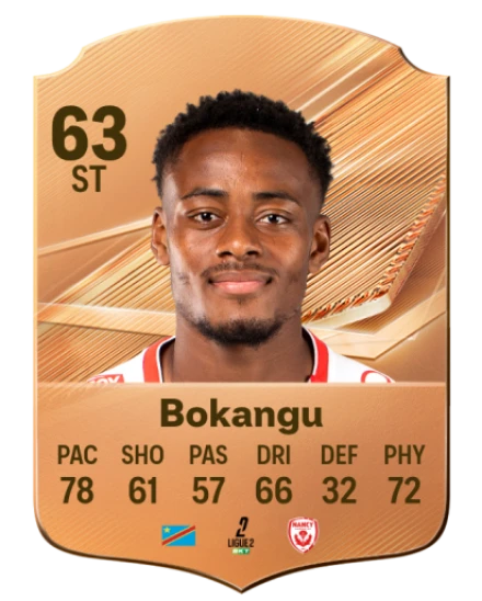 Bokangu 63 Bronze ST FC 27 card