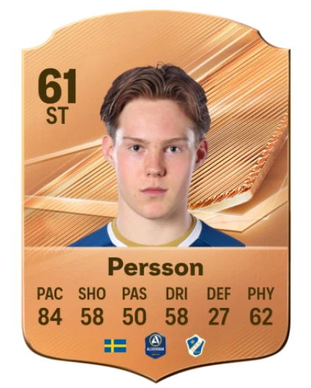 Persson 61 Bronze ST FC 27 card