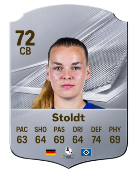 Stoldt 72 Common CB FC 26 card