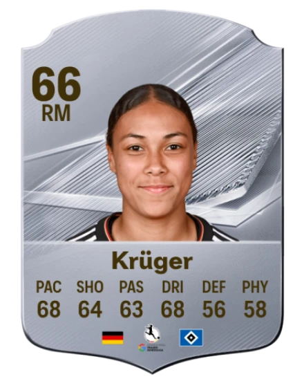 Krüger 66 Silver RM FC 27 card