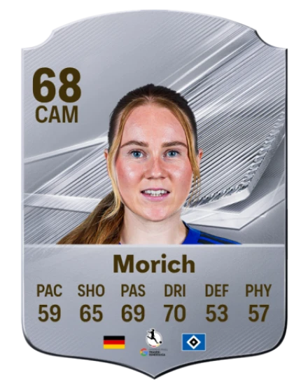 Morich 68 Silver CAM FC 27 card