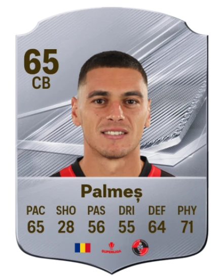 Palmeș 65 Common CB FC 26 card