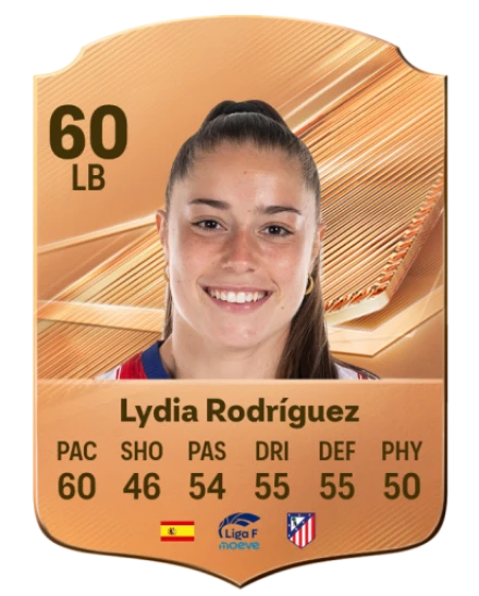 Lydia Rodríguez 60 Bronze LB FC 27 card