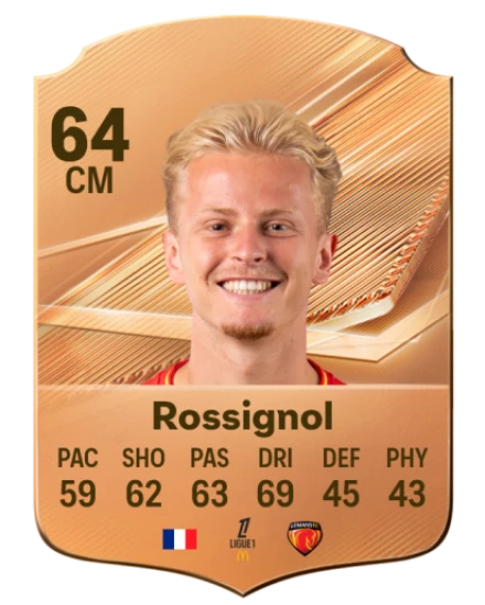Rossignol 64 Bronze CM FC 27 card