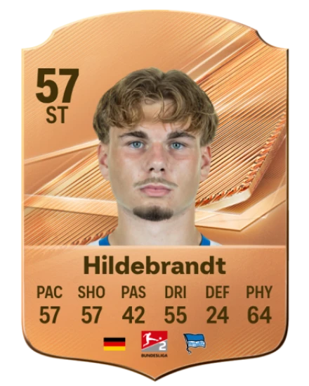 Hildebrandt 57 Bronze ST FC 27 card