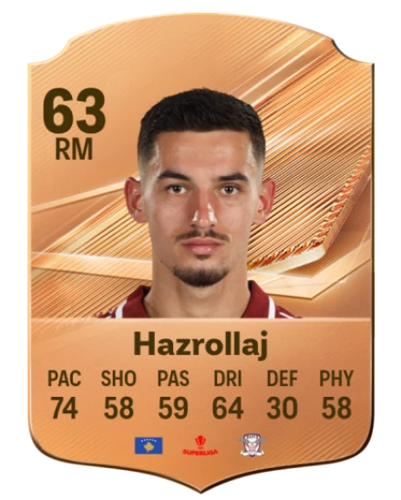 Hazrollaj 63 Bronze RM FC 27 card