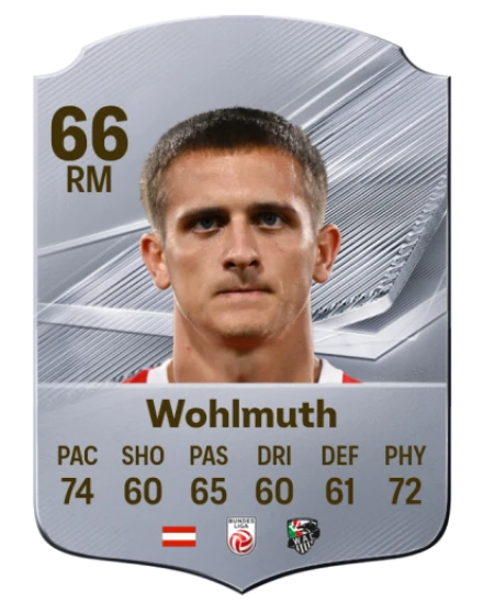Wohlmuth 66 Common RM FC 26 card