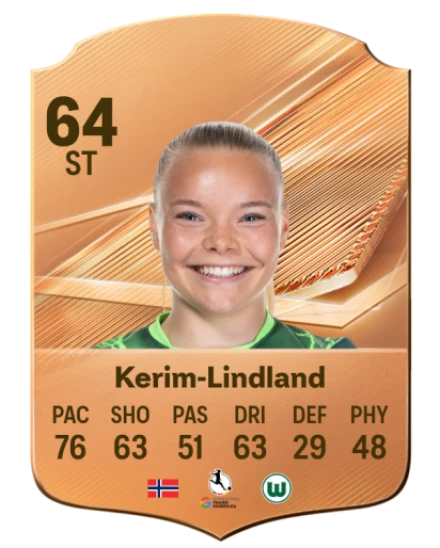 Kerim-Lindland 64 Bronze ST FC 27 card