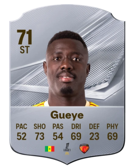 Gueye 71 Common ST FC 26 card
