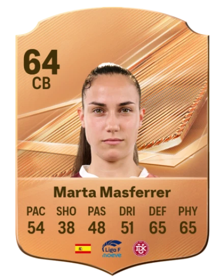 Marta Masferrer 64 Bronze CB FC 27 card