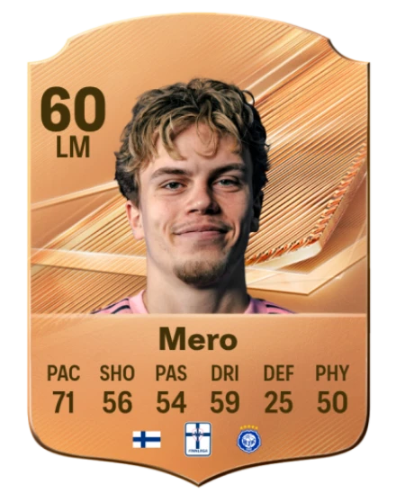 Mero 60 Bronze LM FC 27 card