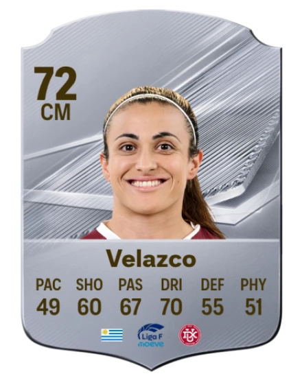 Velazco 72 Common CM FC 26 card