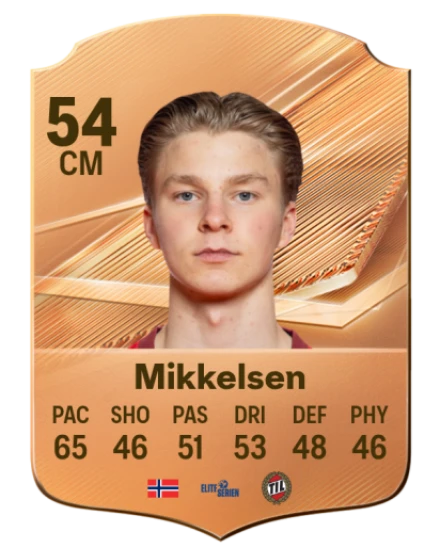 Mikkelsen 54 Bronze CM FC 27 card