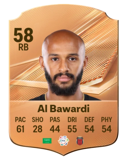 Al Bawardi 58 Bronze RB FC 27 card