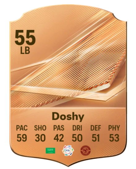 Doshy 55 Bronze LB FC 27 card