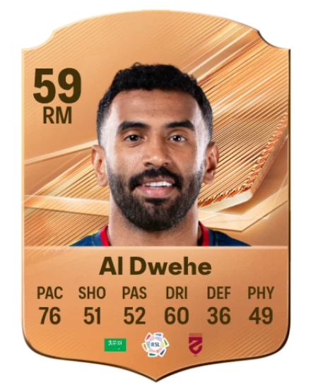 Al Dwehe 59 Common RM FC 26 card
